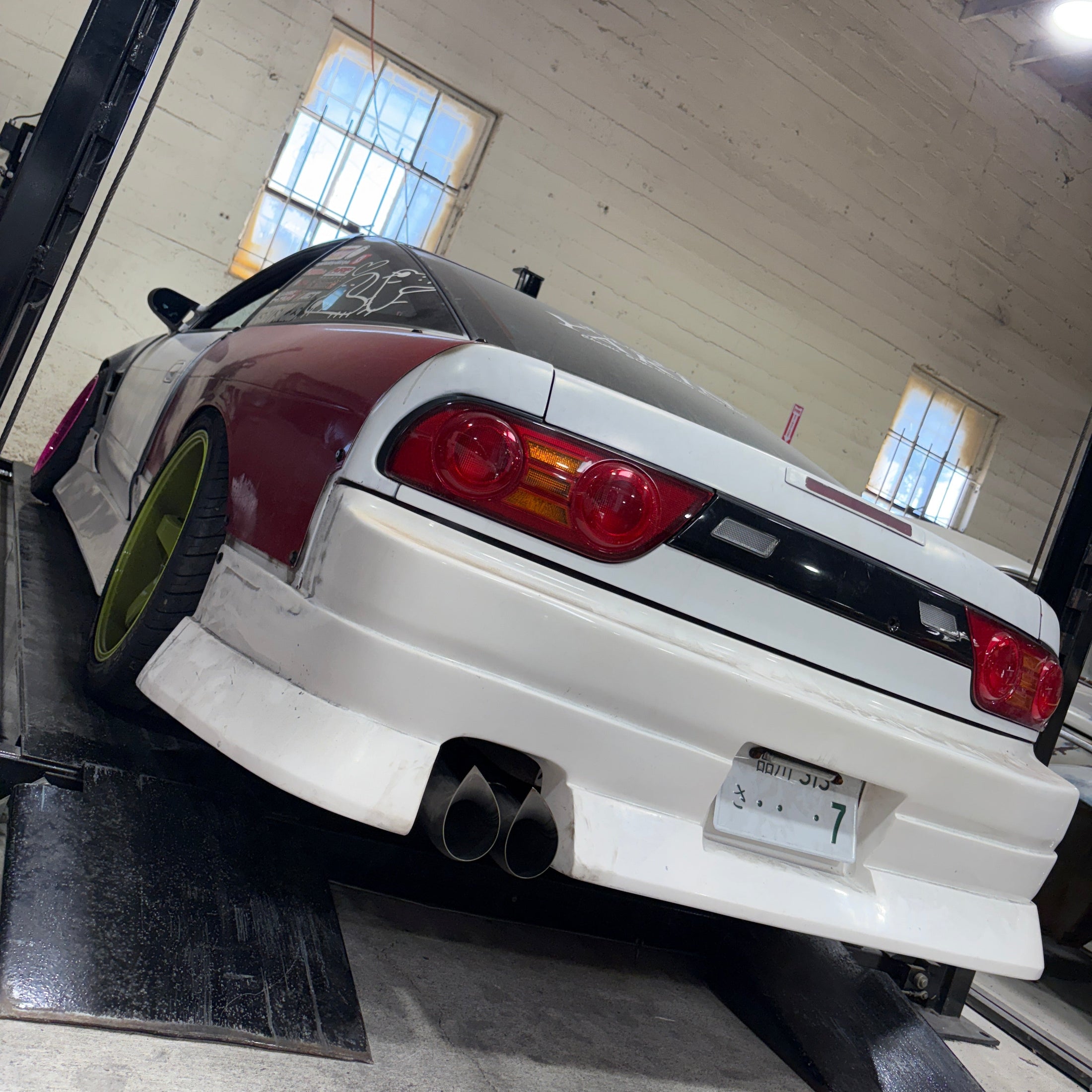 1989 - 1993 Nissan S13 Dual Exit "Cat Back" Exhaust